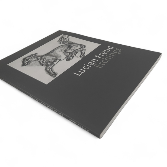 Grandson/Sigmund Freud LUCIAN FREUD ETCHINGS Portraits Coffee Table Book Sketch - Picture 2 of 10